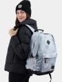 Fundango Plain Backpack női hátizsák világoskék színben 1