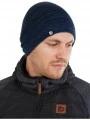 Fundango Asher Beanie férfi kötött sapka kék színben 1