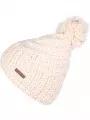 Fundango GLEN Beanie női kötött sapka fehér színben 1
