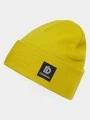 Fundango Nahu Beanie kötött sapka sárga színben 1