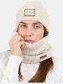 Fundango Grace Beanie női kötött sapka fekete színben 1
