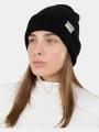 Fundango Tara Beanie kötött sapka fekete színben 1