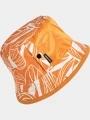 Fundango Agave Reversible Bucket Hat női bucket hat narancssárga színben 1