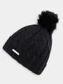 Fundango Renna II Beanie női kötött sapka fekete színben 1