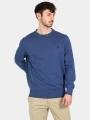 Timberland Cotton Yd Sweater férfi pulóver sötétkék színben 1