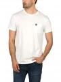 Timberland SS Dun-Riv Pocket T férfi rövid ujjú póló fehér színben 1