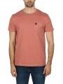 Timberland SS Dun-Riv Pocket T férfi rövid ujjú póló rózsaszín színben 1