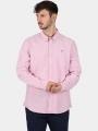 Timberland Oxford Shirt férfi hosszú ujjú ing rózsaszín színben 1
