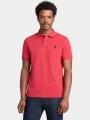 Timberland Pique Short Sleeve Polo férfi galléros póló piros színben 1