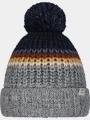 Barts Reggey Beanie bojtos sapka sötétkék színben 1