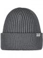 Barts Nieck Beanie férfi kötött sapka szürke színben 1