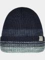 Barts Eiron Beanie férfi sapka sötétkék színben 1
