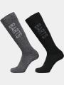 Barts Basic Skisock 2 Pack sízokni szürke színben 1