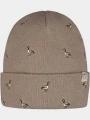 Barts Vinson Beanie sapka barna színben 1