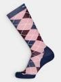 Barts Snow Sock Argyle sízokni sötétkék színben 1