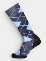 Barts Snow Sock Argyle sízokni szürke színben 1