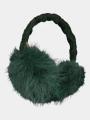 Barts Fur Earmuffs női fülvédő zöld színben 1