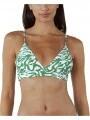 Barts Sula Bralette női bikini felső zöld színben 1
