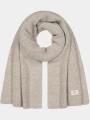Barts Owlet Scarf női sál barna színben 1