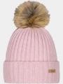 Barts Augusti Beanie női bojtos sapka rózsaszín színben 1
