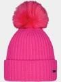 Barts Kenzie Beanie női bojtos sapka magenta színben 1