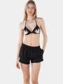 Barts Joogi Shorts női rövidnadrág fekete színben 1