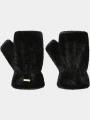 Barts Britamu Fingerless Gloves női kesztyű fekete színben 1