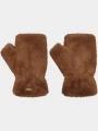 Barts Britamu Fingerless Gloves női kesztyű barna színben 1