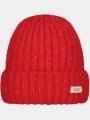 Barts Wellawaya Beanie női kötött sapka piros színben 1
