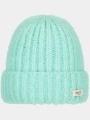 Barts Wellawaya Beanie női kötött sapka világoskék színben 1