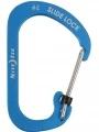Niteize SlideLock® reteszelhető alumínium karabiner #4 - Kék karabiner kék színben 1