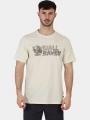 Fjallraven Lush Logo T-shirt M férfi rövid ujjú póló fehér színben 1