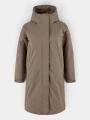 Fjallraven Övik GTX Padded Parka W női vízhatlan kabát barna színben 1