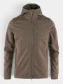 Fjallraven Keb Fleece Hoodie M férfi polár pulóver barna színben 1