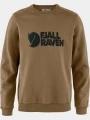 Fjallraven Fjällräven Logo Sweater M férfi pulóver barna színben 1