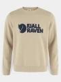 Fjallraven Fjällräven Logo Sweater M férfi pulóver homok színben 1