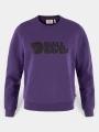 Fjallraven Fjällräven Logo Sweater W női pulóver lila színben 1