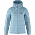 Fjallraven Expedition Pack Down Hoodie W női pehelykabát világoskék színben 1