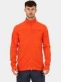 Fjallraven Abisko Lite Fleece Jacket M férfi polár pulóver narancssárga színben 1