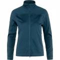 Fjallraven Abisko Lite Fleece Jacket W női polár pulóver kék színben 1
