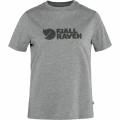 Fjallraven Fjällräven Logo Tee W női rövid ujjú póló szürke színben 1