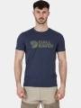 Fjallraven Fjällräven Logo T-shirt M férfi rövid ujjú póló sötétkék színben 1