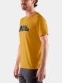 Fjallraven Fjällräven Logo T-shirt M férfi rövid ujjú póló sárga színben 1