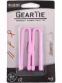 Niteize Gear Tie kötöző 2*15,24 cm kötöző rózsaszín színben 1