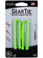 Niteize Gear Tie kötöző 2*15,24 cm kötöző zöld színben 1