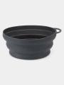 Lifemarque Silicone Ellipse Flexi-Bowl összecsukható tányér szürke színben 1