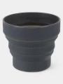 Lifemarque Silicone Ellipse Flexi-Mug összecsukható pohár szürke színben 1