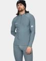 Mammut Tree Wool Thermal FL Half Zip Longsleeve férfi hosszú ujjú sport póló szürke színben 1