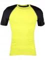 Mico Man Half Slvs R/Neck Shirt M1 Trail férfi hosszú ujjú sport póló sárga színben 1