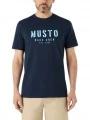 Musto M Classic Musto Ss Tee férfi rövid ujjú póló sötétkék színben 1